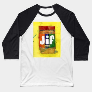 Jif Peanut Butter - Vintage - Kitchen Art Baseball T-Shirt